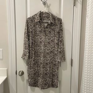 New without tags dress size 4 Ellie Kai brown and beige